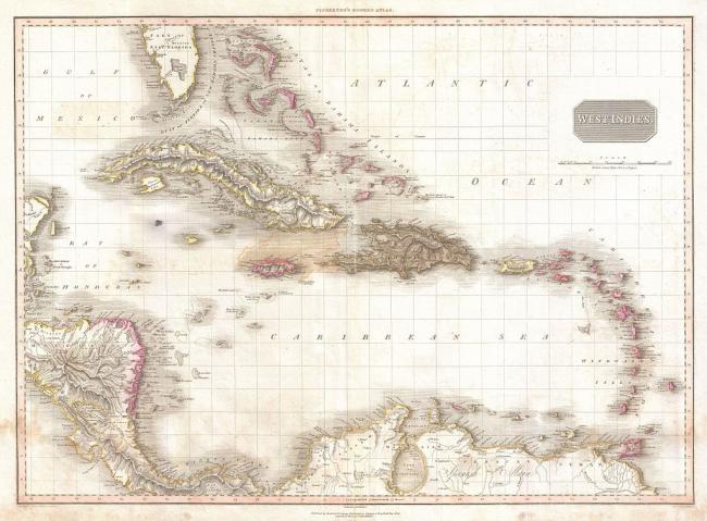 1024px-1818_Pinkerton_Map_of_the_West_Indies,_Antilles,_and_Caribbean_Sea_-_Geographicus_-_WestIndies2-pinkerton-1818_3